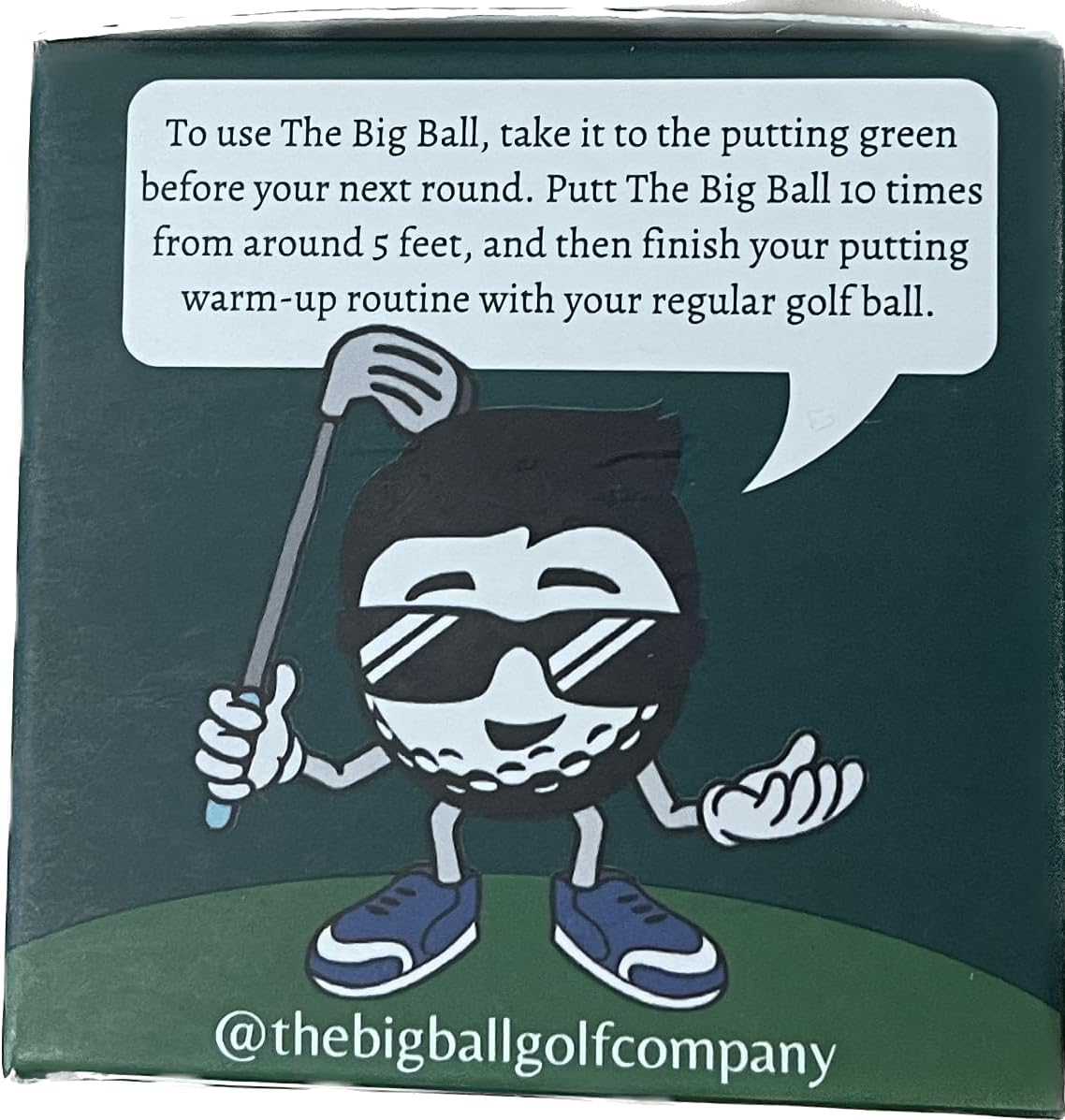 BIG BALLS Golf Training Aid for Putting