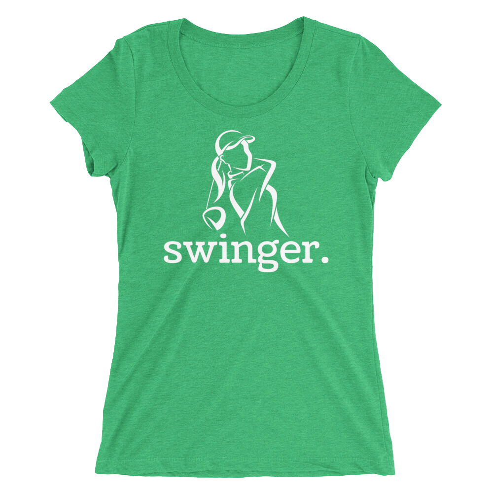 Swinger Golfer Shirt for Females Ladies Women